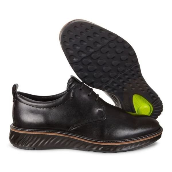 ECCO SHOES -ST.1 HYBRID MEN'S PLAIN TOE-BLACK