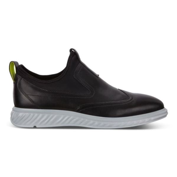 ECCO SHOES -ST. 1 HYBRID LITE SLIP-ON SHOES-BLACK