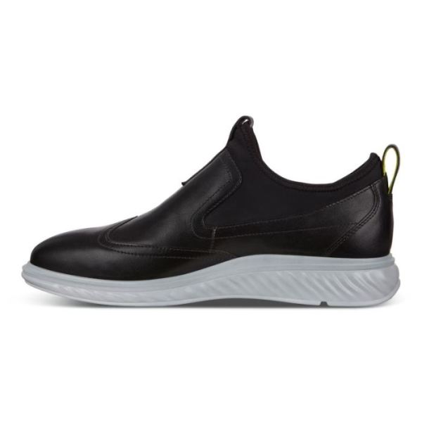 ECCO SHOES -ST. 1 HYBRID LITE SLIP-ON SHOES-BLACK