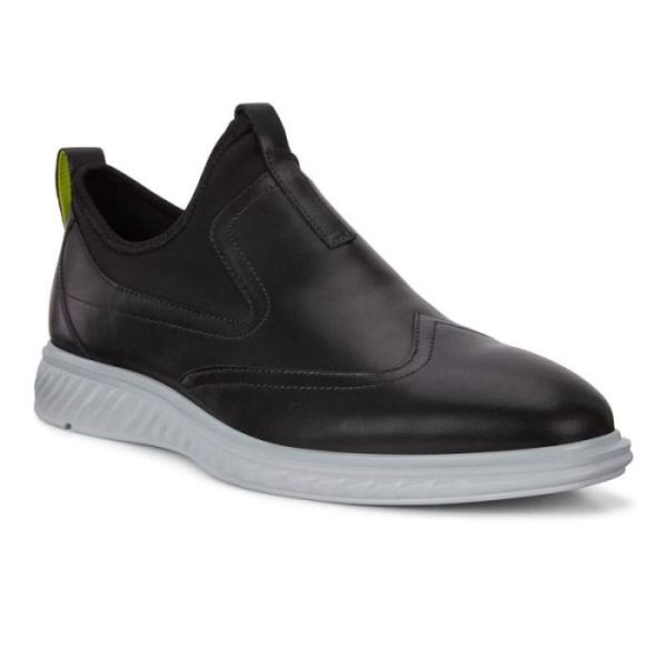 ECCO SHOES -ST. 1 HYBRID LITE SLIP-ON SHOES-BLACK