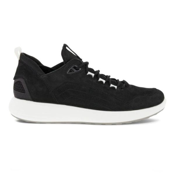 ECCO SHOES -SOFT7 RUNNER MEN'S CASUAL SNEAKER-BLACK/BLACK/BLACK/BLACK