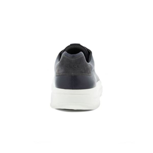 ECCO SHOES -SOFT X MEN'S CLASSIC SNEAKER-MAGNET/MAGNET