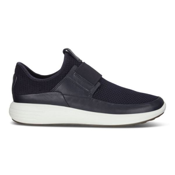 ECCO SHOES -SOFT 7 RUNNER WOMEN'S SLIP-ON SHOES-NIGHT SKY/NIGHT SKYOMBRE