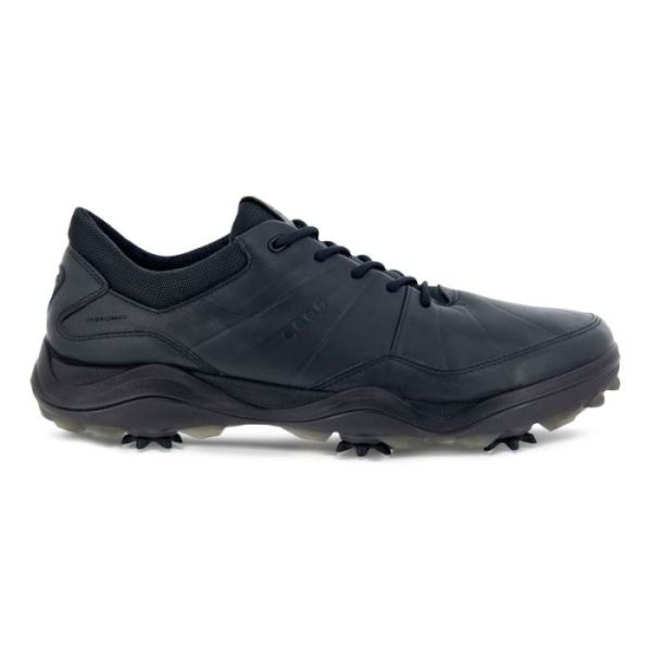 ECCO SHOES -MEN'S CLEATED GOLF STRIKE SHOES-BLACK