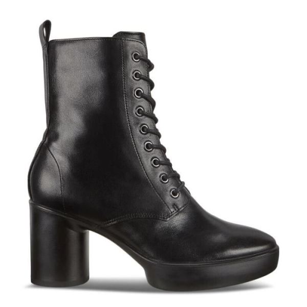 ECCO SHOES -SHAPE SCULPTED MOTION 55 WOMEN'S LACE-UP BOOT-BLACK