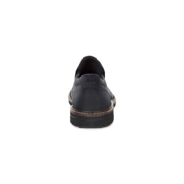 ECCO SHOES -TURN MEN'S SLIP-ON SHOE-BLACK/BLACK