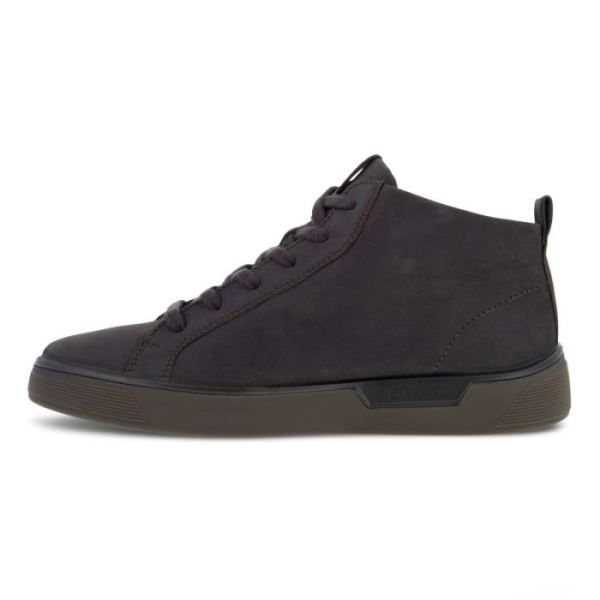 ECCO SHOES -STREET TRAY MEN'S GTX BOOTIE-LICORICE