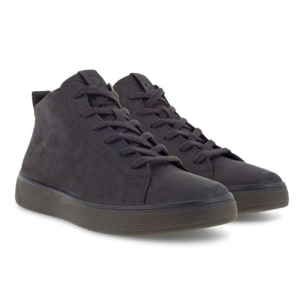 ECCO SHOES -STREET TRAY MEN'S GTX BOOTIE-LICORICE