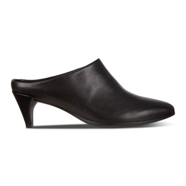 ECCO SHOES -SHAPE 45 WOMEN'S POINTY SLEEK MULES-BLACK