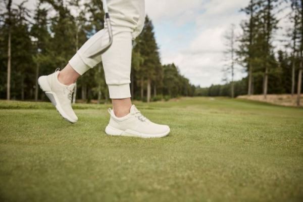 ECCO SHOES -BIOM H4 WOMEN'S GOLF SHOE-LIMESTONE