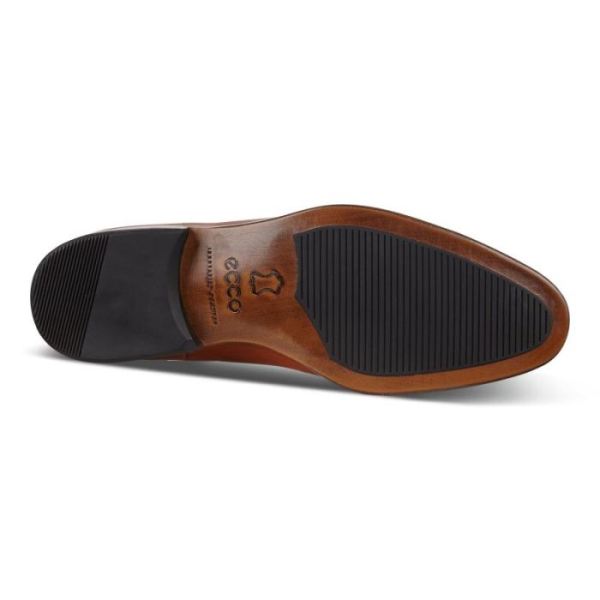 ECCO SHOES -VITRUS MONDIAL CAP-TOE DERBY SHOES-HONEY