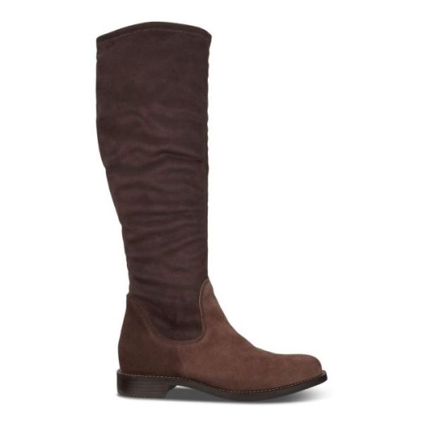 ECCO SHOES -SARTORELLE 25 WOMEN'S HIGH-CUT BOOT-COFFEE/COFFEE