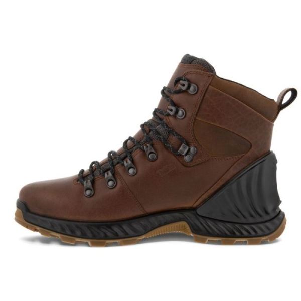 ECCO SHOES -EXOHIKE MEN'S RETRO HIKER-COCOA BROWN