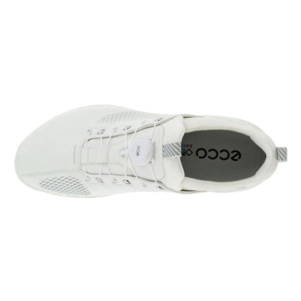 ECCO SHOES -MEN'S GOLF BIOM COOL PRO SHOE-WHITE