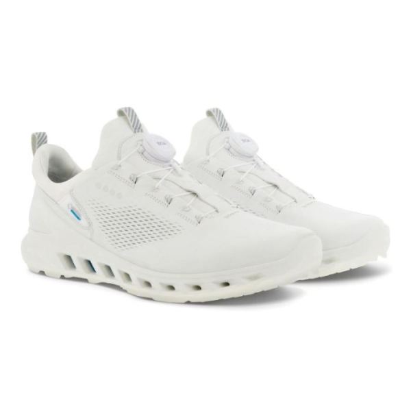 ECCO SHOES -MEN'S GOLF BIOM COOL PRO SHOE-WHITE