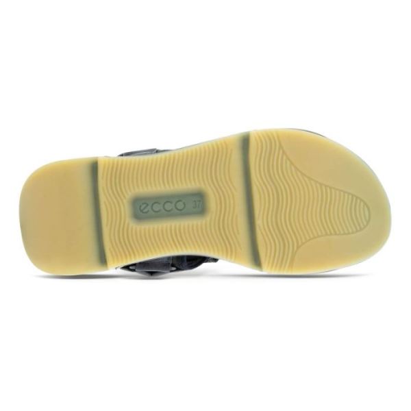ECCO SHOES -CHUNKY WOMEN'S SPORT SANDAL-BLACK/BLACK