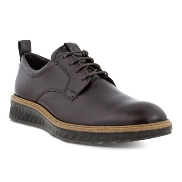 ECCO SHOES -ST.1 HYBRID MEN'S PLAIN TOE GTX-MOCHA