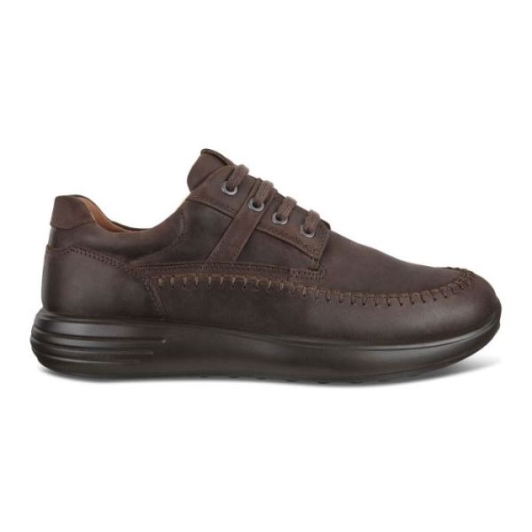 ECCO SHOES -SOFT 7 RUNNER MEN'S SEAWALKER-MOCHA