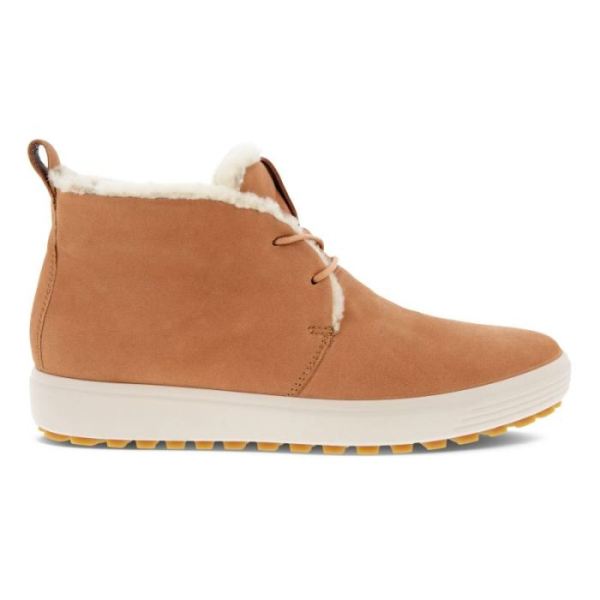 ECCO SHOES -SOFT 7 TRED WOMEN'S SHEARLING ANKLE BOOT-TOFFEE
