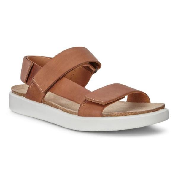ECCO SHOES -CORKSPHERE MEN'S FLAT SANDAL-CASHMERE