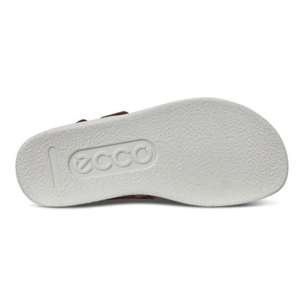ECCO SHOES -CORKSPHERE MEN'S FLAT SANDAL-CASHMERE