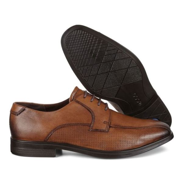 ECCO SHOES -MELBOURNE SHOE-AMBER