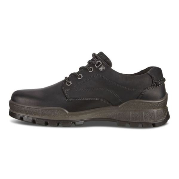 ECCO SHOES -TRACK 25 MEN'S LOW PLAINTOE-BLACK/BLACK