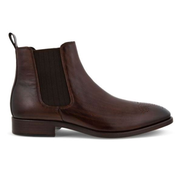 ECCO SHOES -VITRUS MONDIAL CHELSEA MEN'S BOOT-COCOA BROWN