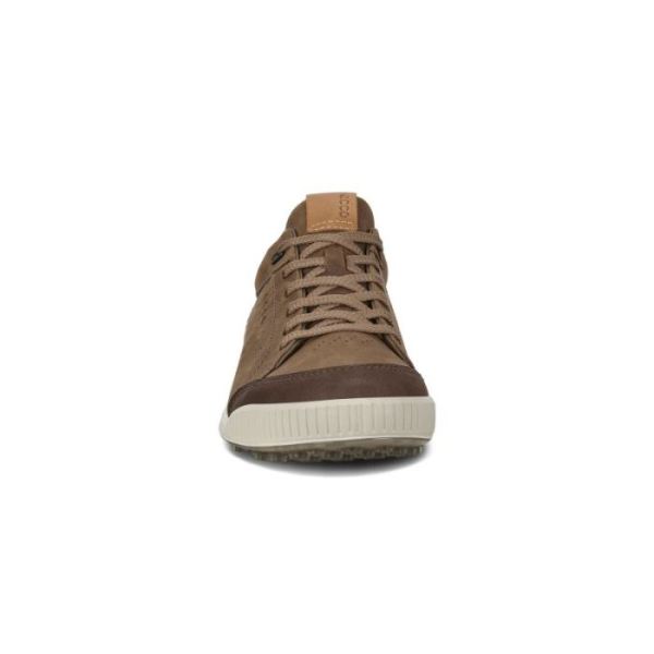 ECCO SHOES -M GOLF STREET RETRO GOLF-BIRCH/COFFEE