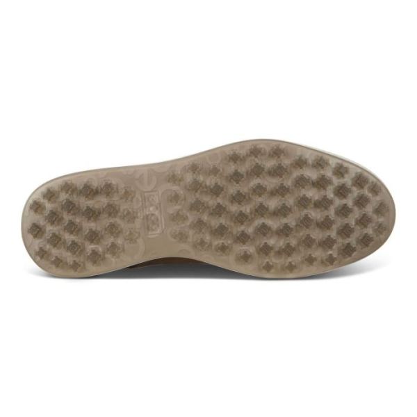 ECCO SHOES -M GOLF STREET RETRO GOLF-BIRCH/COFFEE