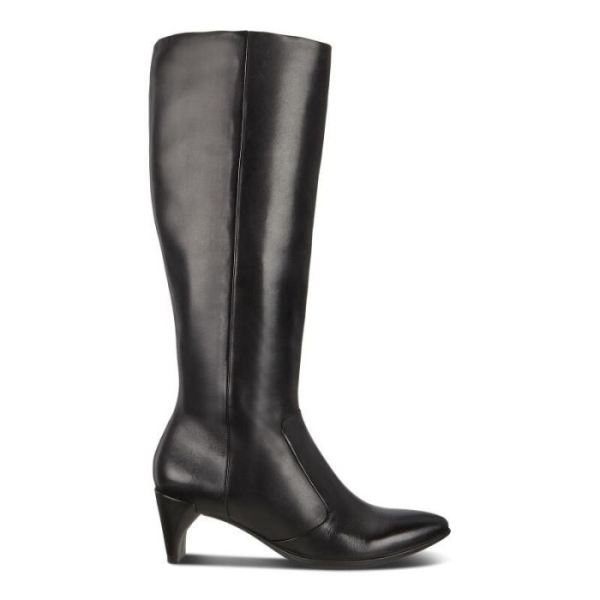 ECCO SHOES -SHAPE 45 WOMEN'S HIGH-CUT POINTY SLEEK 2.0 BOOT-BLACK