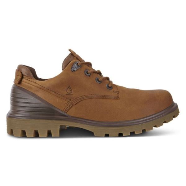 ECCO SHOES -TREDTRAY MEN'S SHOE-AMBER COCOA BROWN