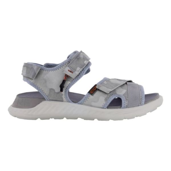 ECCO SHOES -EXOWRAP WOMEN'S 3STRAP-WHITE/CONCRETE