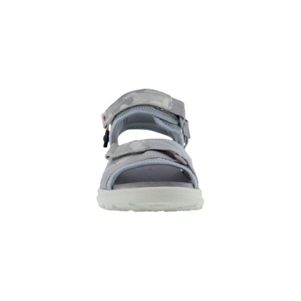 ECCO SHOES -EXOWRAP WOMEN'S 3STRAP-WHITE/CONCRETE