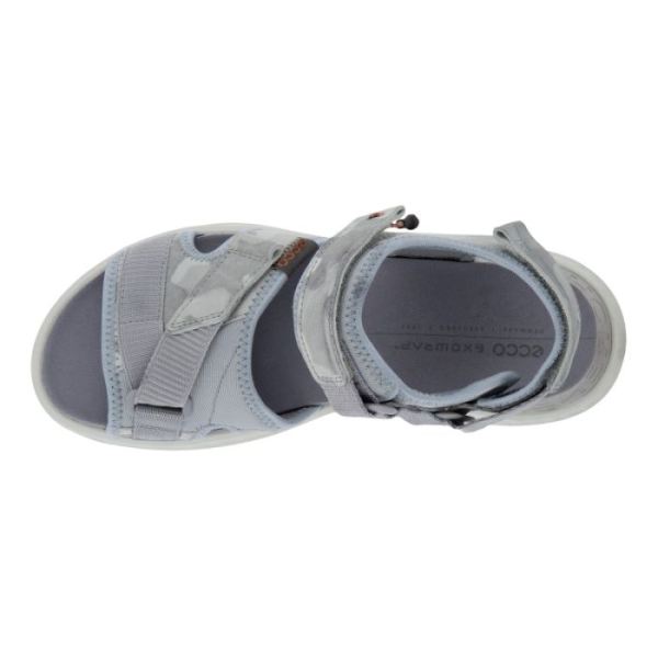 ECCO SHOES -EXOWRAP WOMEN'S 3STRAP-WHITE/CONCRETE
