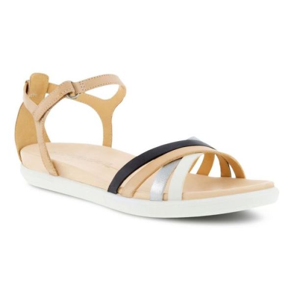 ECCO SHOES -SIMPIL WOMEN'S ANKLE SANDAL-MULTICOLOR POWDER