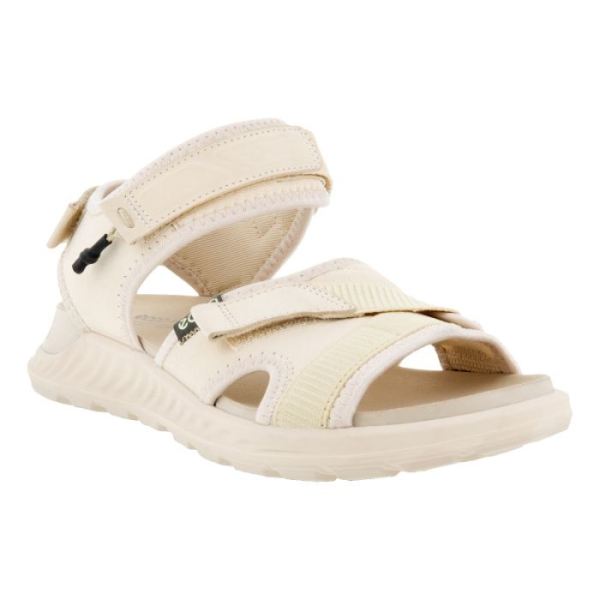 ECCO SHOES -EXOWRAP WOMEN'S 3STRAP-LIMESTONE/LIMESTONE