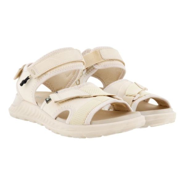 ECCO SHOES -EXOWRAP WOMEN'S 3STRAP-LIMESTONE/LIMESTONE