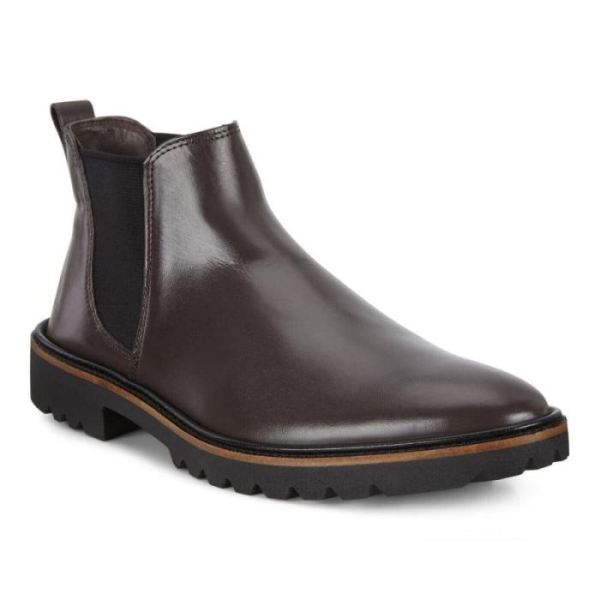 ECCO SHOES -INCISE TAILORED WOMEN'S ANKLE BOOT-SHALE