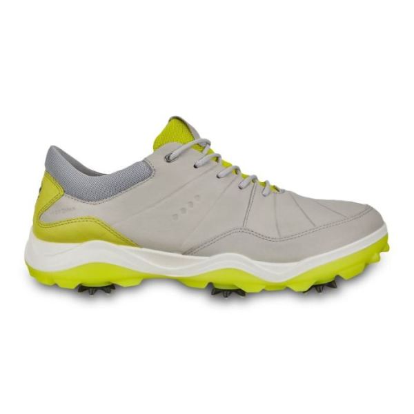 ECCO SHOES -MEN'S CLEATED GOLF STRIKE SHOES-CONCRETE