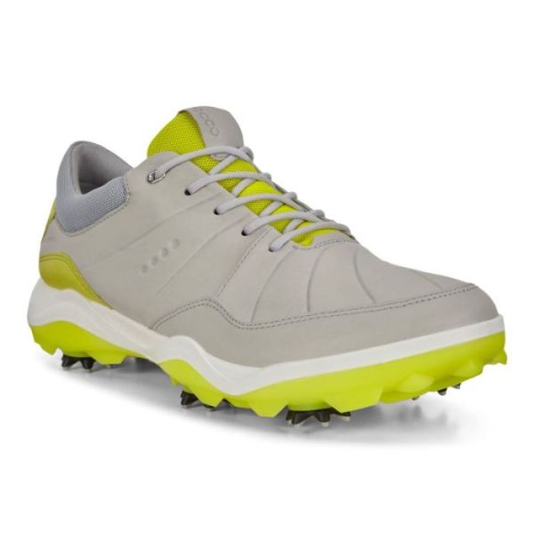 ECCO SHOES -MEN'S CLEATED GOLF STRIKE SHOES-CONCRETE