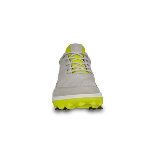 ECCO SHOES -MEN'S CLEATED GOLF STRIKE SHOES-CONCRETE