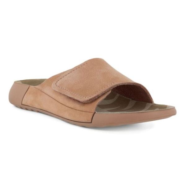 ECCO SHOES -2ND COZMO WOMEN'S ONE BAND SLIDE-TUSCANY