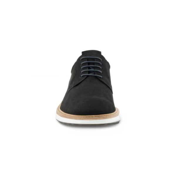 ECCO SHOES -ST.1 HYBRID MEN'S PLAIN TOE 2.0-BLACK