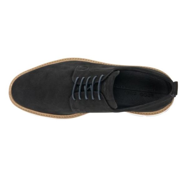 ECCO SHOES -ST.1 HYBRID MEN'S PLAIN TOE 2.0-BLACK