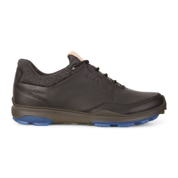 ECCO SHOES -MENS BIOM HYBRID 3 GTX-BLACK/BERMUDA BLUE