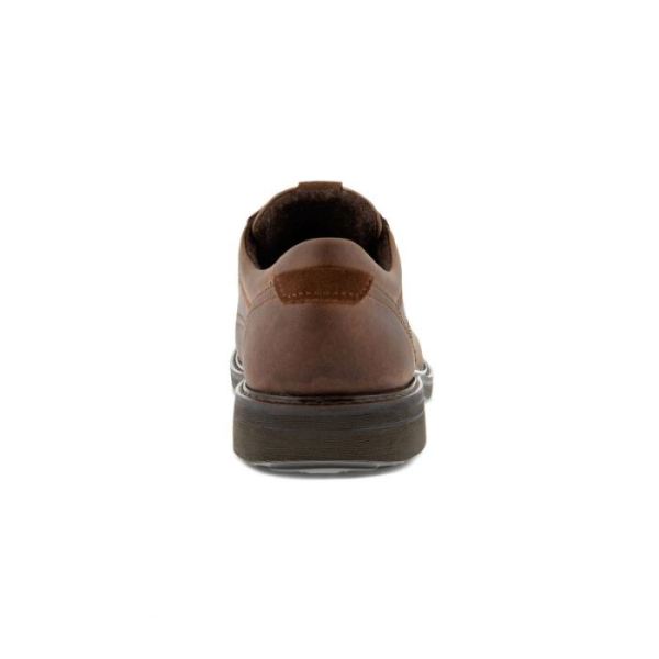 ECCO SHOES -TURN PLAIN TOE HM MEN'S OXFORD-COCOA BROWN/COCOA BROWN