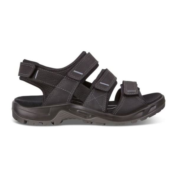 ECCO SHOES -OFFROAD FLAT SANDAL-BLACK