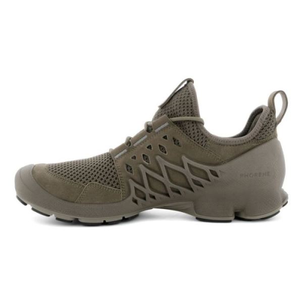 ECCO SHOES -BIOM AEX MEN'S LOW GTX SHOES-TARMAC/DARK CLAY
