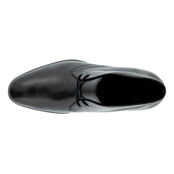 ECCO SHOES -CITYTRAY MEN'S CHUKKA BOOT-BLACK